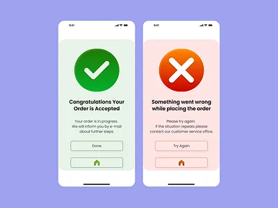 #Dailyui challenge 11 Flash Message ui