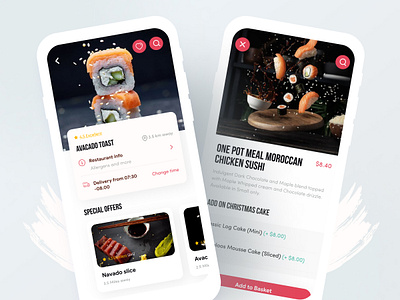 Food App UX/UI Case study clean design clean mockup clean ui ecommerce elegant design graphic design homepage interface design landing page luxury design mobile app ui mobile ui mobile ux ui app ui mockups uiux visual design web design webdesign website