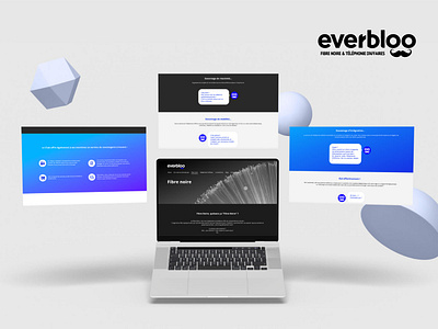 Case Study: Everbloo – Web Design branding graphic design ui web design