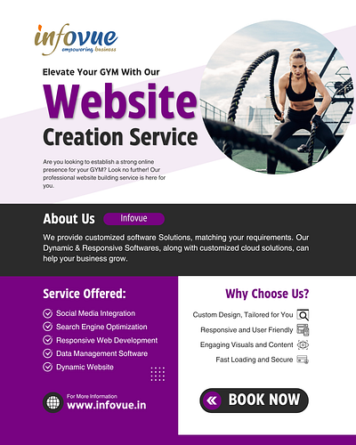 FLYER FOR WEBSITE SERVICES canva flyer graphic design photoshop poster