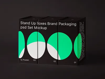 Free Boxes Branding Psd Packaging Mockup Set box box mockup packaging mockup