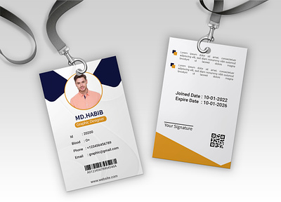 ID Card Design branding businesscard card card design card designer designer graphic design graphic desinger id card id card design logo