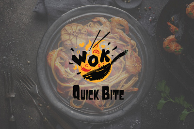 Wok Quick Bites Website Design and Branding Project branding creative design food graphic design illustration packaging design website design