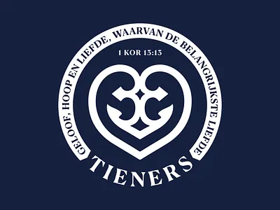 But the greatest of these is love. anchor badge bible christian cross heart logo love