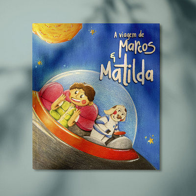 MARCOS E MATHILDA_BOOK COVER ILLUSTRATION bookcover childrendillustration desenho illustration