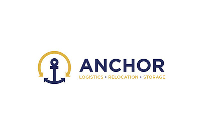 Anchor Moving Logo logo logo design