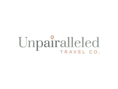 Unpairalleled Travel Logo logo logo design