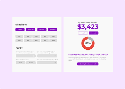 UI Design for Web Calculator calculator design figma figma design photoshop ui ui design ui ux ux va calculator