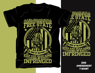 Second amendment t-shirt design 1776 2nd amendment t shirts