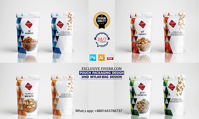 Nuts Packsging and label design design food label food packaging graphic design illustration label design nut nut label nut packaging nuts packaging design pouch design pouch label product label design