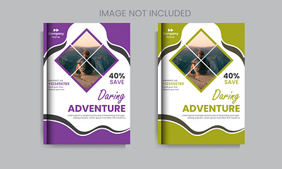 corporate business book cover template design - UpLabs