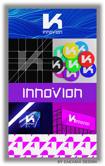 Innivion brand guideline branding logo design modern design visual identity