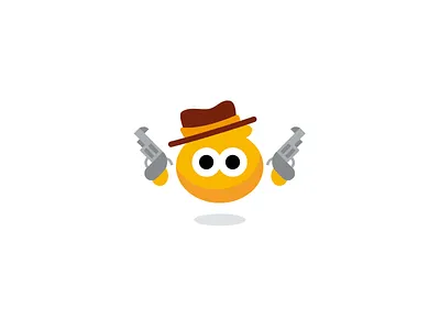 A Cowboy 2danimations ae animation cartoon character character animation clean cowboy gif graphic design loop minimal motion motion design motion graphics сute
