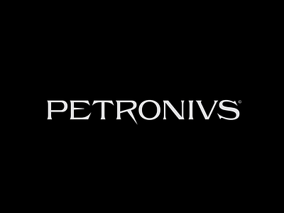 Petronivs branding clothing design fashion graphic design logo logotype typography vector