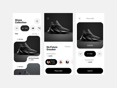 👟 Drop sneaker with AI ai app branding dailyui design illustration sneaker ui ux