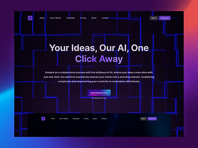 AI Website builder aiuxui aiwebbuilder aiwebsitemagic artificialintelligenceweb branding design designautomation designinnovationai effortlesswebdesign figma illustration instantwebcreation intelligentwebdesign oneclickwebsites simplifieddesigntool smartwebsitebuilder ui ux websitecreationai