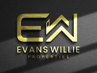 Brand Logo Design brand logo brr evans willie hmo invest levelupwithevans.co.uk logo design properties logo real estate logo rent rent to rent sale