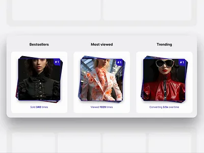 Catalog snapshot - Highlight component ai animation catalog depict design ecommerce interactive motion product ui ux