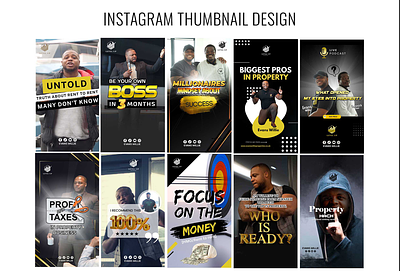 Instagram Thumbnail Design cool design design instagram instagram thumbnail thumbnail video thumbnail youtube thumbnail