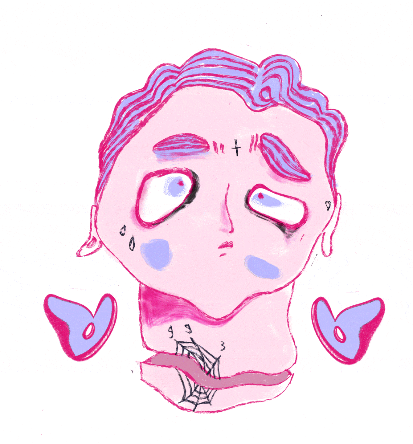 distorted. animation design graphic design illustration motion graphics