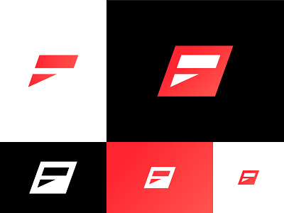 F monogram icon logo branding design f icon f icon logo f logo lettermark logo monogram logo recapix recapix space