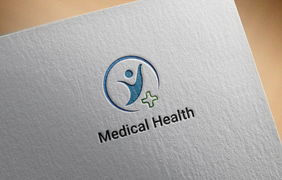 Concept : – Medical Health Logo Design (Unused). appicon applogo brand identity creativelogo gradient logo logo concept logo mark logo process logo room logo work logo world medical logo