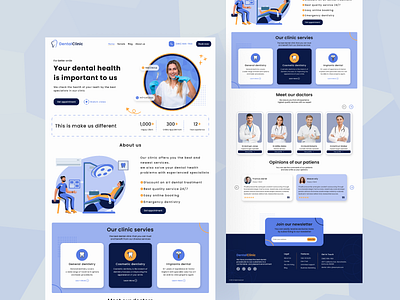 Dental Clinic Web Design