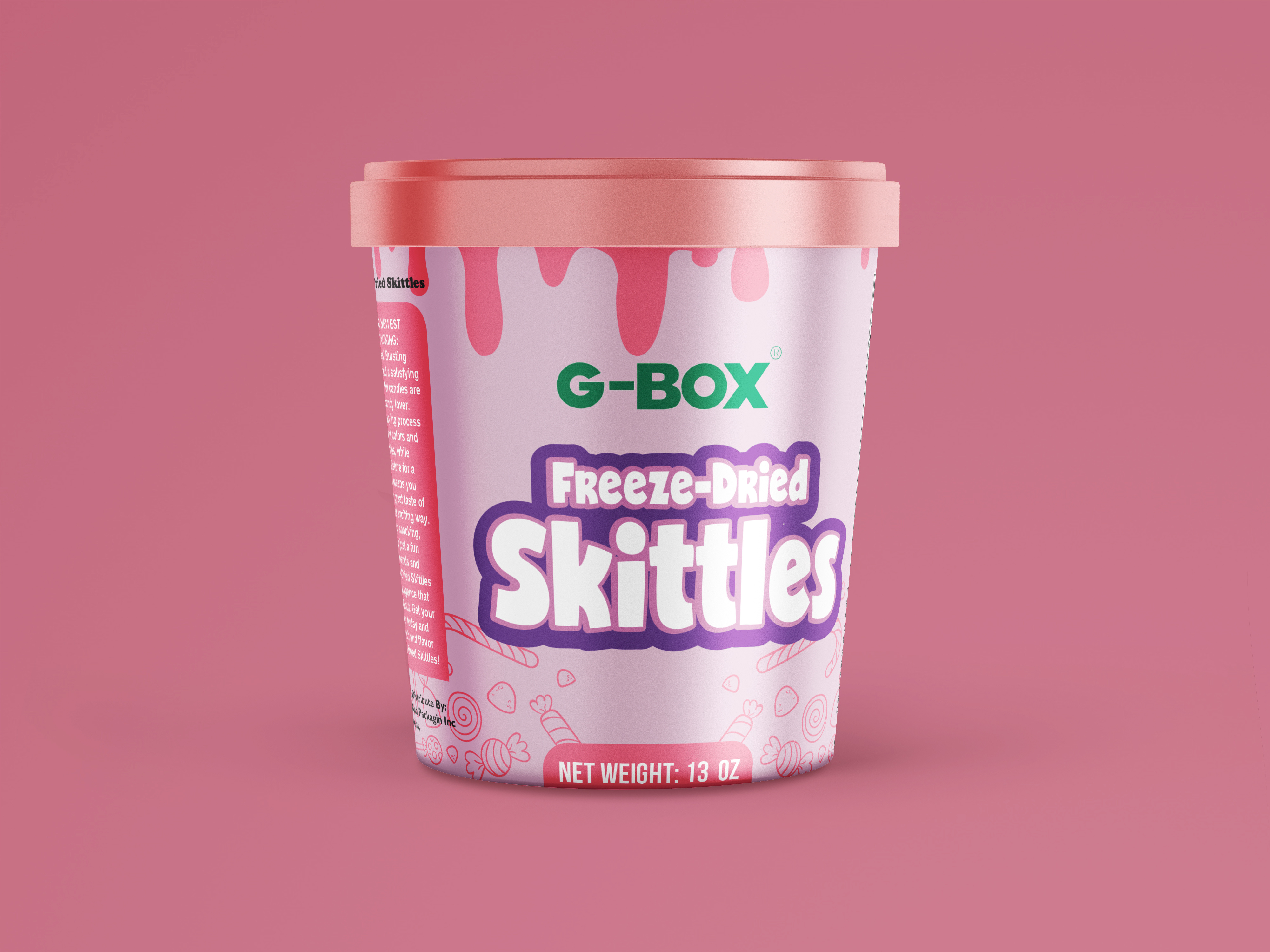 Example of Food Product Label &  Packaging Design 