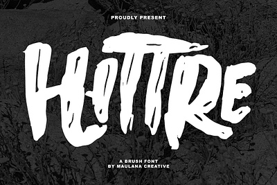 Hittre Brush Font branding font fonts graphic design logo nostalgic