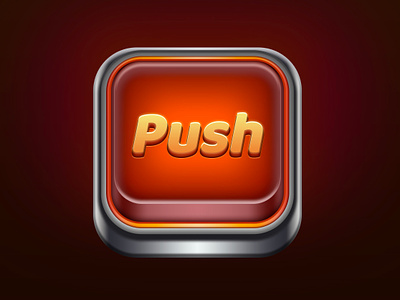 Push Button dribbbleshot ui