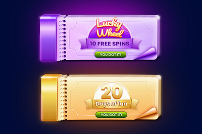 Coupons for Games coupons dribbbleshot ui