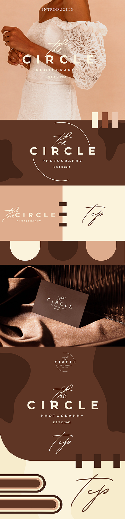 A brand proposed for THE CIRCLE Photography branding graphic design logo photoshop viral