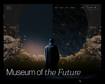 The Future | AI Museum ai ai product animation branding clean dashboard design graphic design motion graphics popular product top ui ux web design web3
