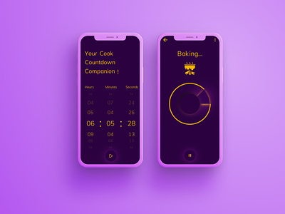#DailyUI 014 - Timer dailyui minimal purple timer ui