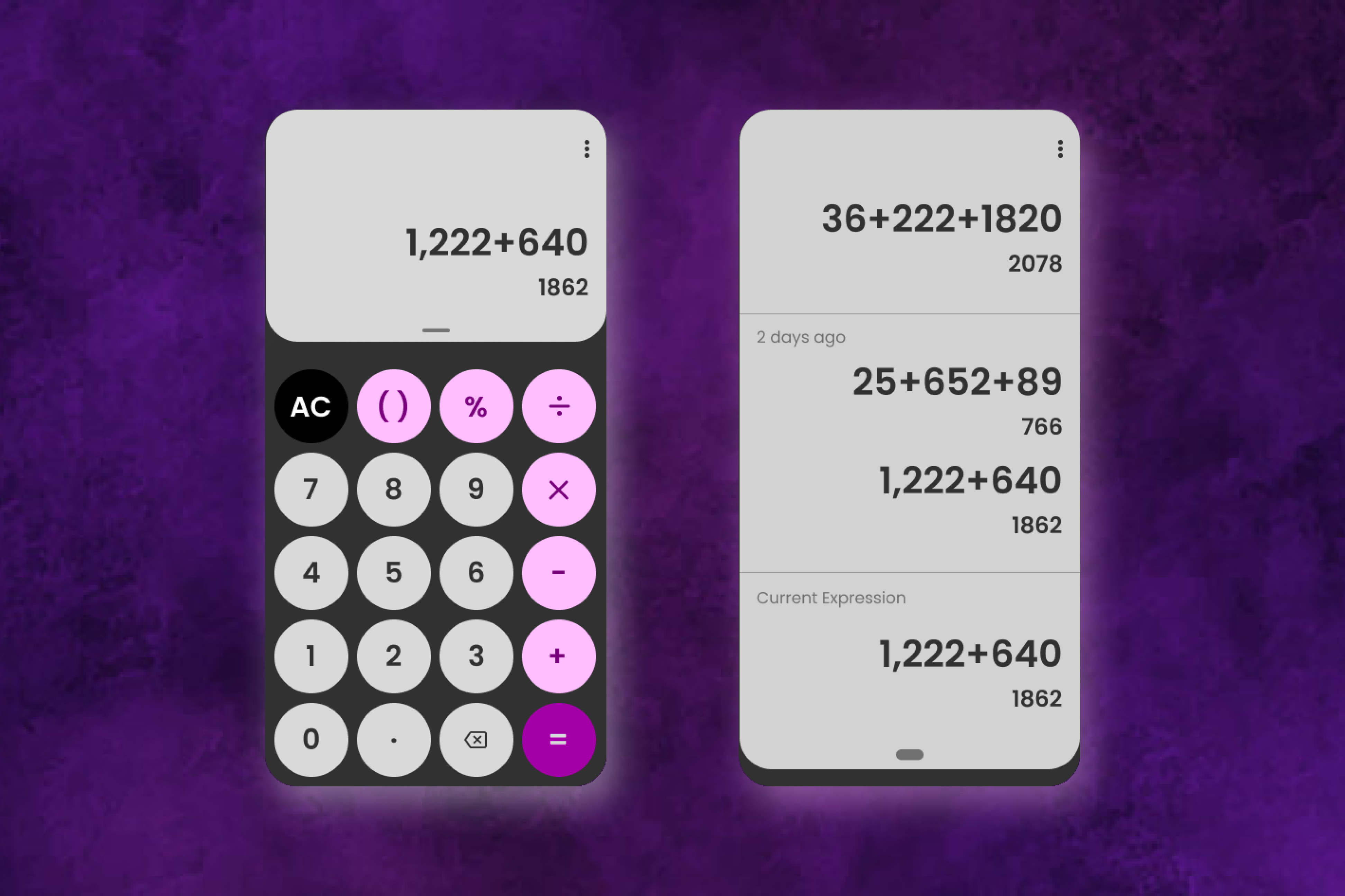 Calculator UI Design by Ashutosh Sharma on Dribbble