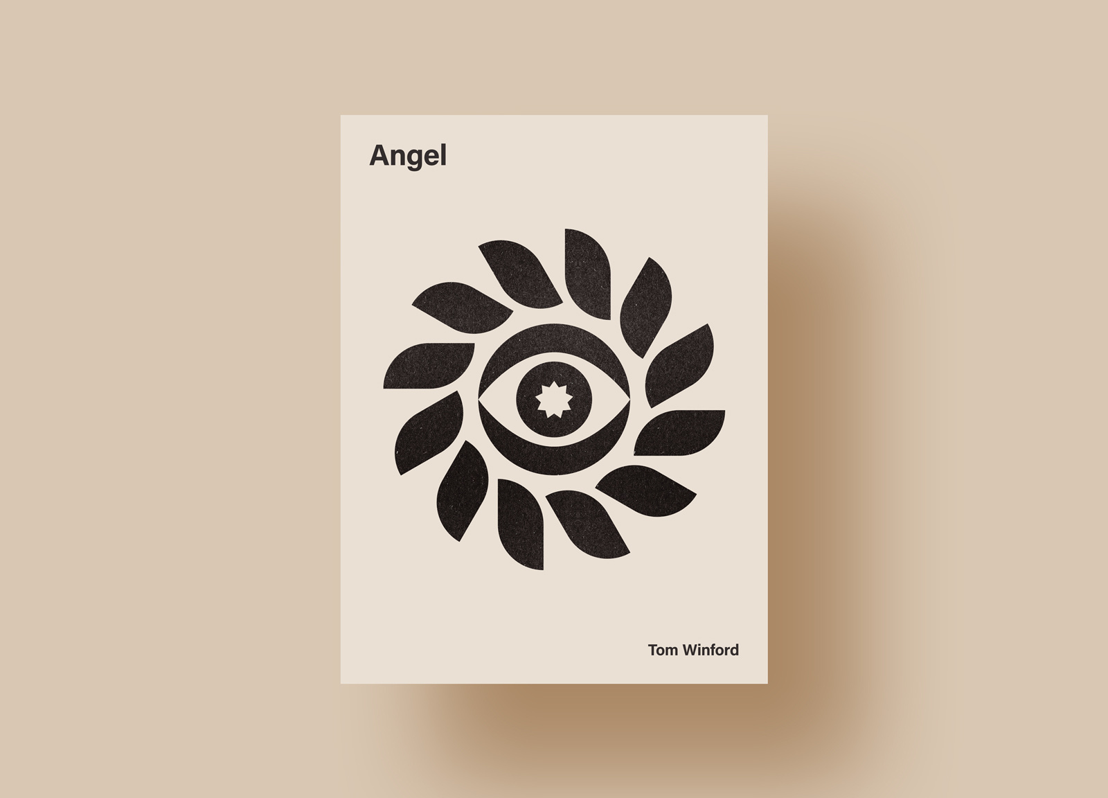 Angel abstract artprint artwork bold flat geometric geometric illustration geometry graphic design illustration modern poster poster design print shapes symmetry texture tom winford vector wall art