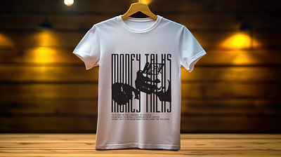 Money T-Shirt Design branding casual gangster garments graphic design illustration money print t shirt