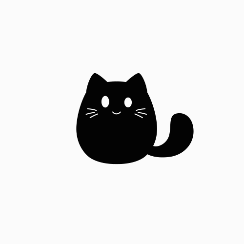 Cat "Time to sleep" animation art cat emoji gif graphic design illustration motion graphics vector