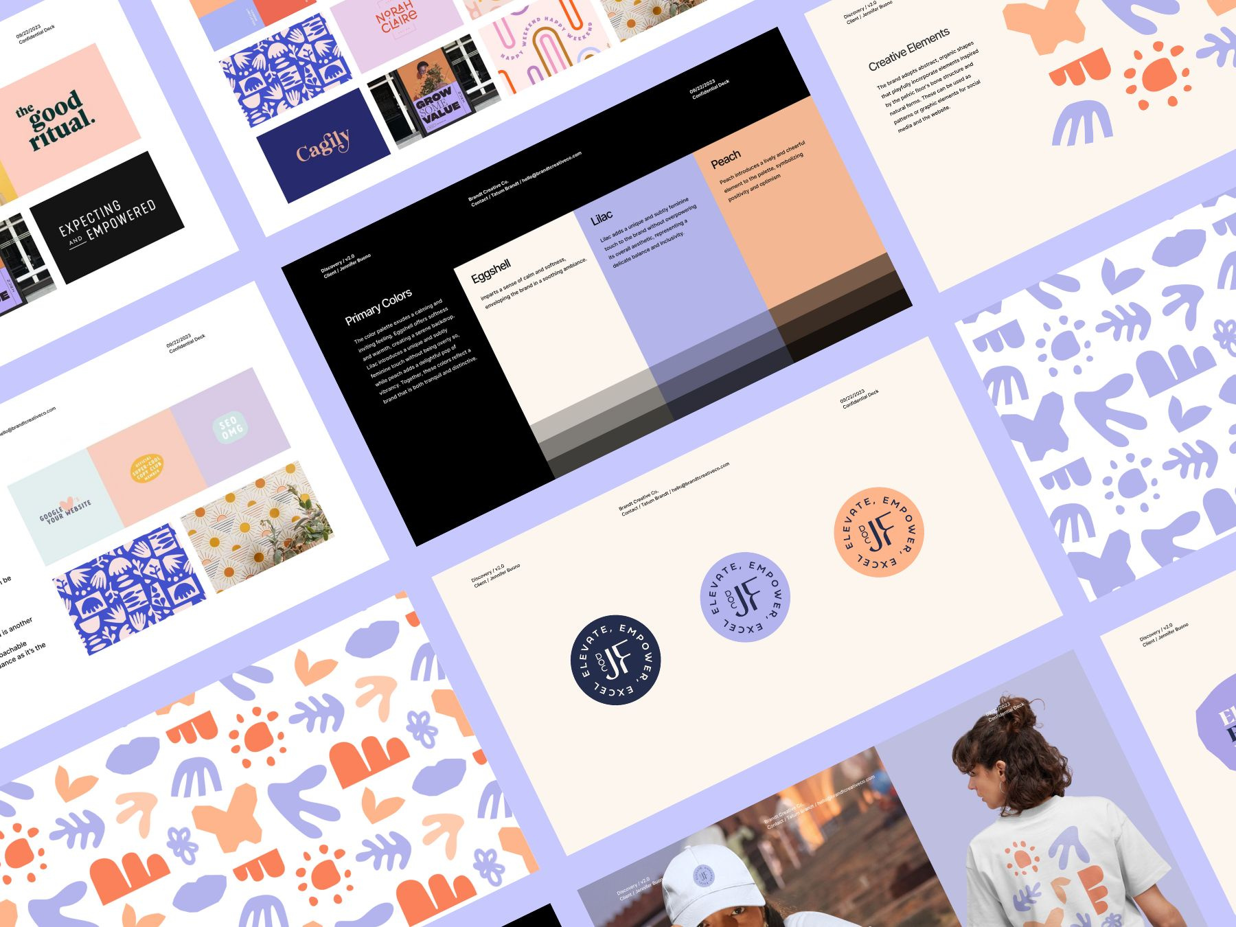 Example of DJF Branding Presentation