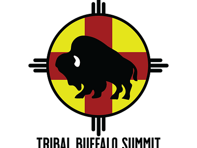 BFC: Logo for the Tribal Buffalo Summit branding design graphic design illustration logo