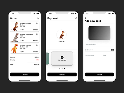 Daily UI #002 | Credit Card Checkout app dailyui design ios mobile ui uxuidesign