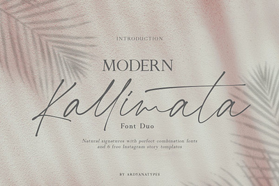 Modern Kallimata Free Download beauty font branding classy font family font fashion font 2020 font duo free font handwritten font logo name card new font perfect font duo perfect pairing poster quote script font staylist font tranding