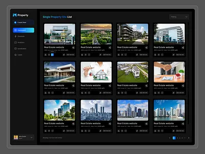 Single Property Dashboard dashboard dashboard design marketplace marketplace app minimal design minimalistic property property dashboard real estate real estate dashboard single propety ui design uiux uiux design ux design web app web design website
