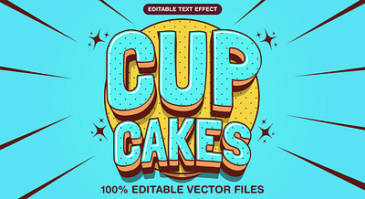 Cup Cakes 3d text style effect 3d 3d text effect cake background cake text chocolate cake cup background cup cakes text effect cup text cupcakes cute text design graphic design graphic text illustration vector vector text vector text effect vector text mockup