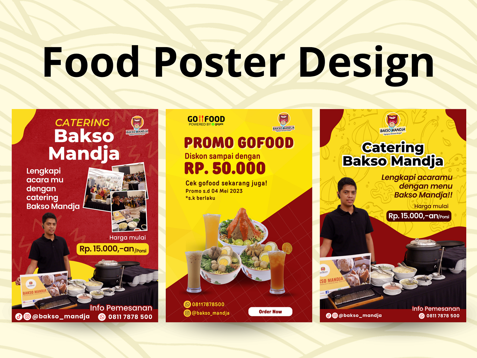 Food Poster Design by Dapunta Inc on Dribbble