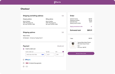 Daily UI Challenge #002 — Credit Card Checkout daily ui challenge 002 ui ux