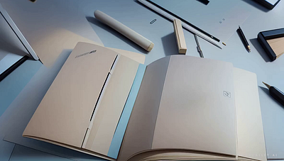 Notebooks Prototype animation graphic design motion graphics