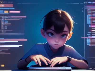 5 Year Old Kid From Fantasy.... animation graphic design motion graphics