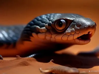 Cobra Looking At Camera animation graphic design motion graphics