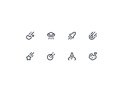 Space Galaxy Icons 🚀 free icon icon icon library icon pack icon set icon system iconography icons illustration space galaxy space galaxy icon vector